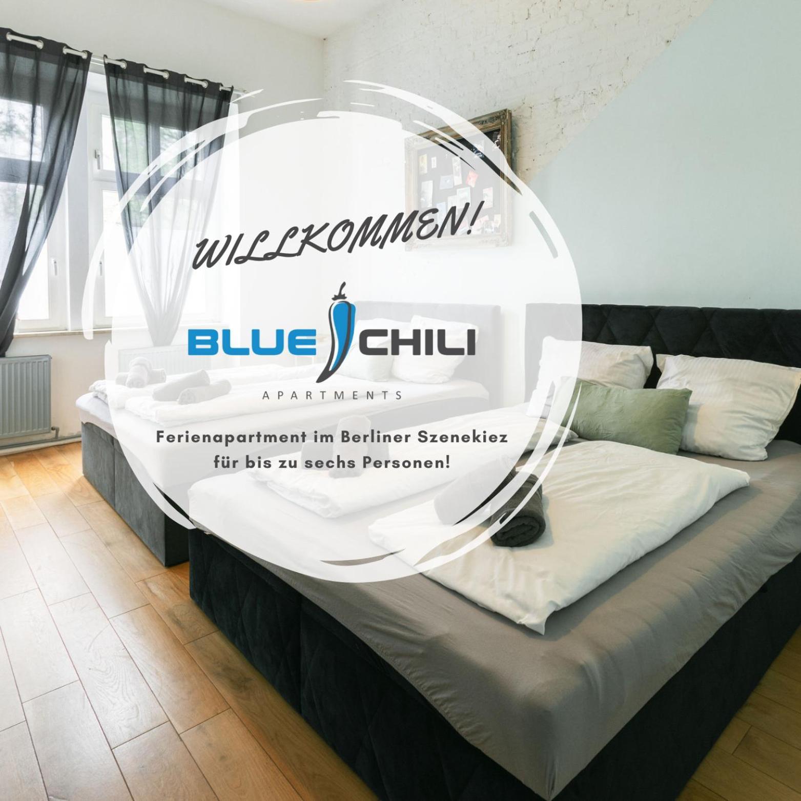 Apartament Blue Chili 30 - Industrial Chic Im Coolen Wedding - Bis 7 Personen Berlin Zewnętrze zdjęcie